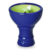 Blue & Green Vortex Shisha Bowl