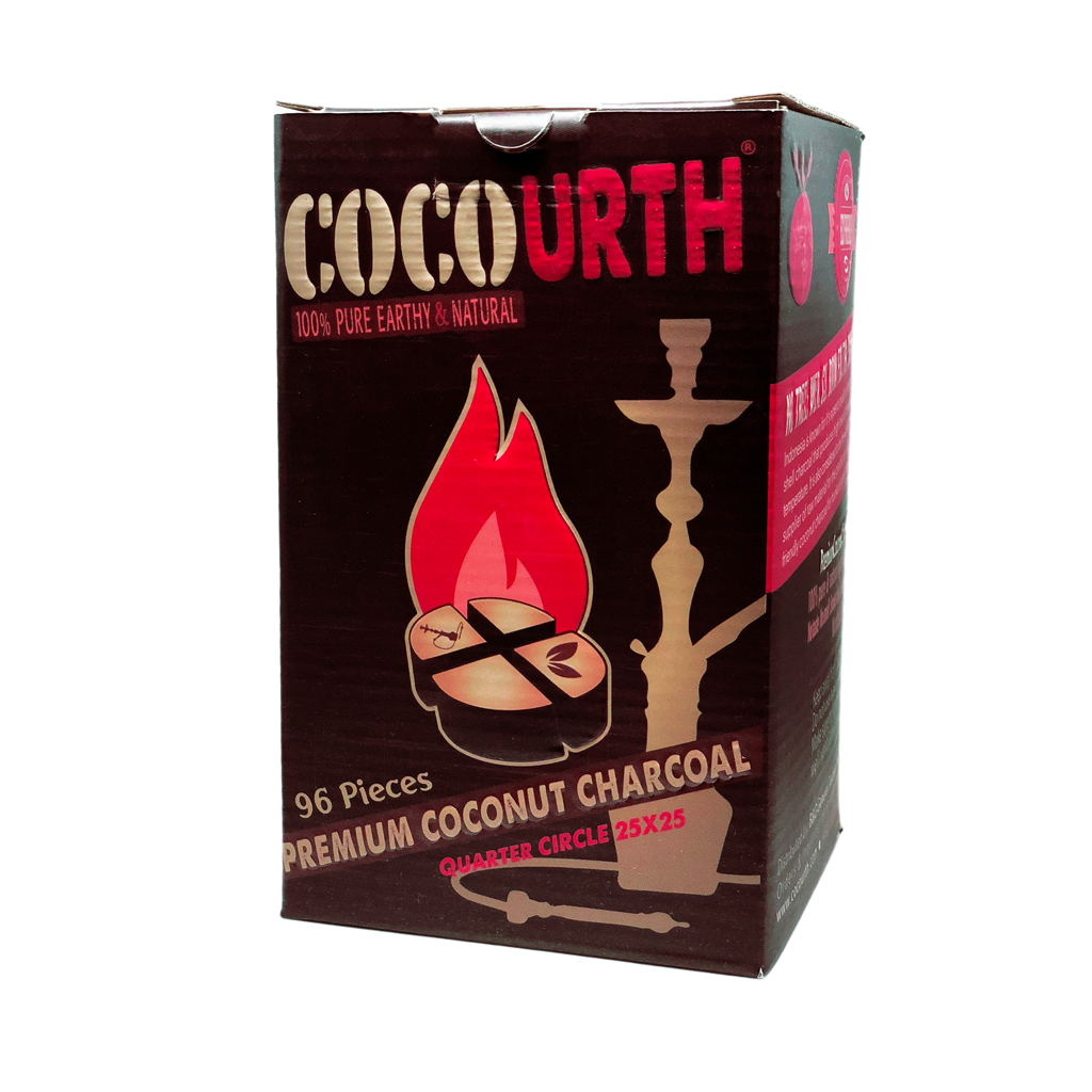 Cocourth Quarter Circle Charcoal | Oxide Hookah