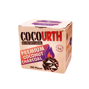 CocoUrth Mini Cube Charcoal | 100 Pieces Per Pack | Oxide Hookah