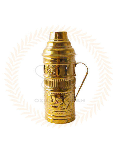 Gold Hookah Wind Cover - Bowl Protector For Charcoal | Oxide Hookah Canada