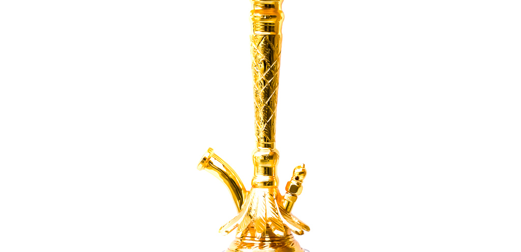 Khalil Mamoon Caesar's Crown Brass Hookah