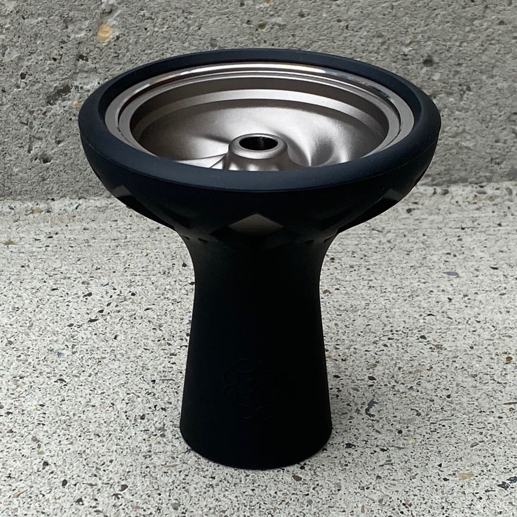 Kaloud Samsaris Aluminum Shisha Bowl in Grey (Nubis)